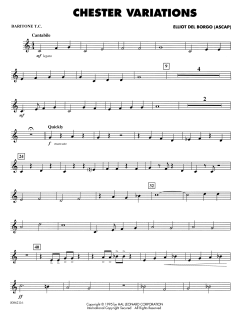 Chester Variations von Elliot del Borgo (Download) 