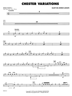 Chester Variations von Elliot del Borgo (Download) 