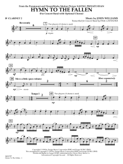Hymn To The Fallen von John Williams (Download) 
