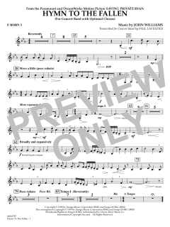 Hymn To The Fallen von John Williams (Download) 