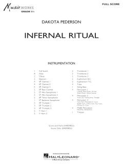 Infernal Ritual von Dakota Pederson (Download) 