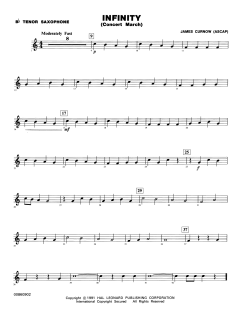 Infinity Concert March von James Curnow (Download) 