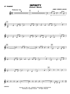 Infinity Concert March von James Curnow (Download) 