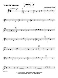 Infinity Concert March von James Curnow (Download) 