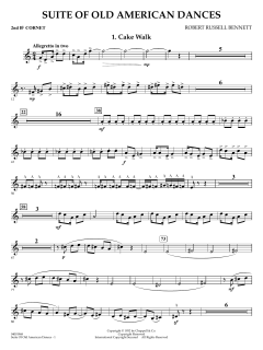Suite Of Old American Dances von Robert Russell Bennett (Download) 