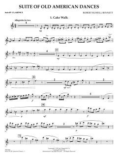 Suite Of Old American Dances von Robert Russell Bennett (Download) 