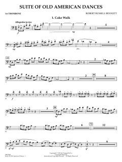 Suite Of Old American Dances von Robert Russell Bennett (Download) 