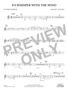 To Whisper With The Wind von Richard L. Saucedo (Download) 