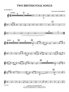 Two British Folk Songs von Elliot del Borgo (Download) 