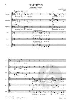 Benedictus from Folk Mass  von Laura Jekabsone 