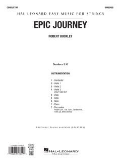 Epic Journey von Robert Buckley (Download) 