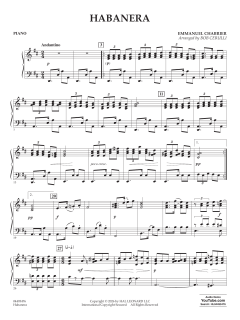 Habañera von Emanuel Alexis Chabrier (Download) 