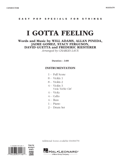I Gotta Feeling von Black Eyed Peas (Download) 
