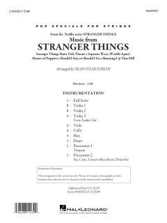 Music from Stranger Things (Download) 