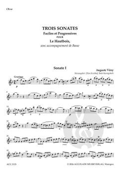3 Sonaten op. 5 von Auguste Vény 