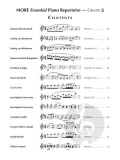 More Essential Piano Repertoire Grade 3 von Johann Sebastian Bach 