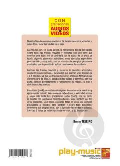 Las tríadas en el bajo von Bruno Tejeiro 