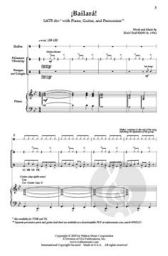 Bailará (SATB) von Dan Davison 