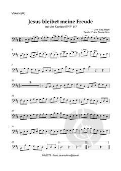 Jesus bleibet meine Freude von Johann Sebastian Bach (Download) 