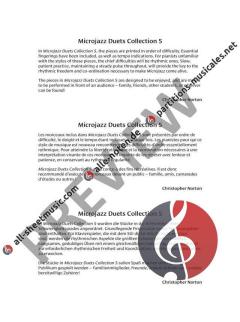 The Microjazz Duets Collection 5  von Christopher Norton 