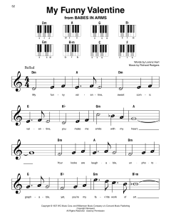 My Funny Valentine von Lorenz Hart (Download) 