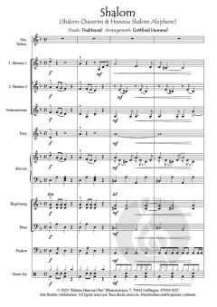 Shalom - Lieder des Frieden von Gottfried Hummel (Download) 