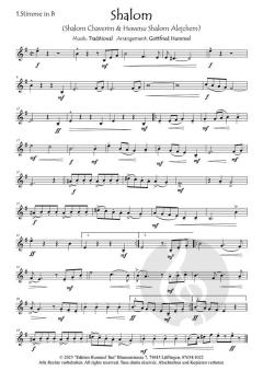 Shalom - Lieder des Frieden von Gottfried Hummel (Download) 