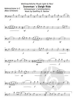 The Snowman's Sled Ride (Schneemann´s Schlittenfahrt) von Geoffrey D. Barlow (Download) 