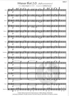 Wiener Blut 2.0. (Ballroomversion) von Johann Strauß (Download) 