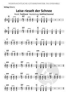 Leise rieselt der Schnee von Gottfried Hummel (Download) 