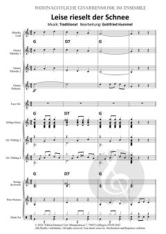 Leise rieselt der Schnee von Gottfried Hummel (Download) 
