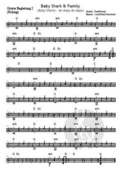 Baby Shark (Gitarre) (Download) 