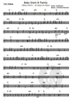 Baby Shark (Gitarre) (Download) 