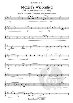 Mozarts Wiegenlied von Wolfgang Amadeus Mozart (Download) 