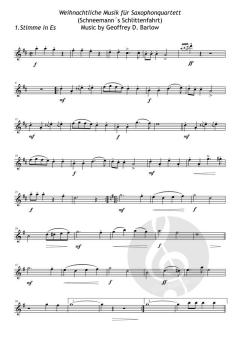 The Snowman's Sled Ride (Schneemann´s Schlittenfahrt) von Geoffrey D. Barlow (Download) 