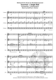 The Snowman's Sled Ride (Schneemann´s Schlittenfahrt) von Geoffrey D. Barlow (Download) 