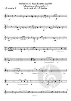 The Snowman's Sled Ride (Schneemann´s Schlittenfahrt) von Geoffrey D. Barlow (Download) 