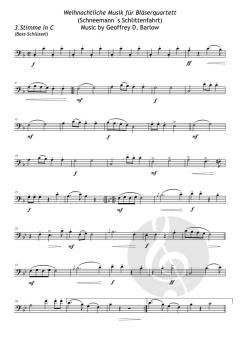 The Snowman's Sled Ride (Schneemann´s Schlittenfahrt) von Geoffrey D. Barlow (Download) 