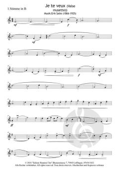 Streetlife live! Je te veux (Valse Musette) von Erik Satie (Download) 