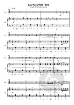 Alphorn Piccolinis 2 von Gottfried Hummel (Download) 