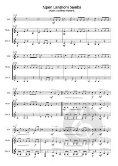 Alphornzauber z´dritt Berghütten Romantik von Gottfried Hummel (Download) 