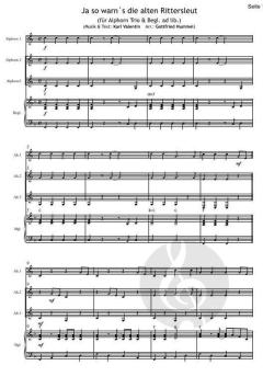 Ja so warn´s die alten Rittersleut von Karl Valentin (Download) 