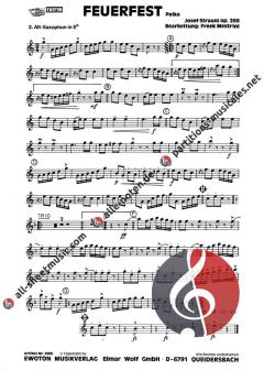 Feuerfest-Polka op. 269 von Josef Strauss 