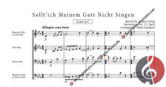 Bach Chorale Saxophone Collection von Johann Sebastian Bach (Download) 