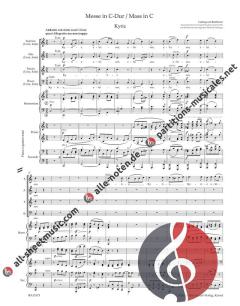 Messe C-Dur op. 86 von Ludwig van Beethoven (Download) 