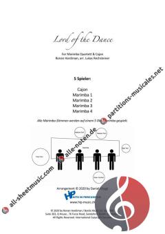 Lord of the Dance von Ronan Padraig Hardiman (Download) 
