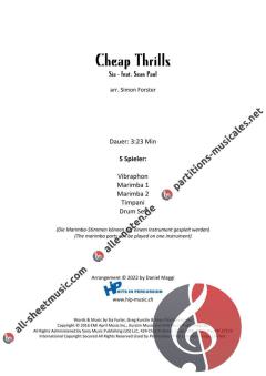 Cheap Thrills von Sia (Download) 