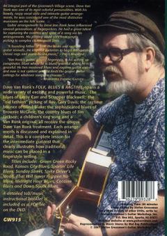 Folk, Blues And Ragtime von Dave van Ronk 