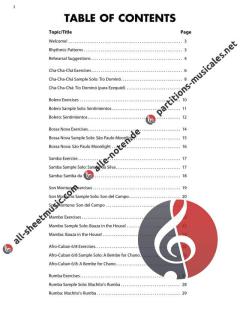 Essential Elements Latin Jazz Method - Auxiliary Percussion von Michael Philip Mossman 