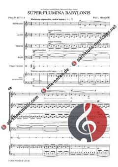 Super Flumina Babylonis von Paul Mealor 